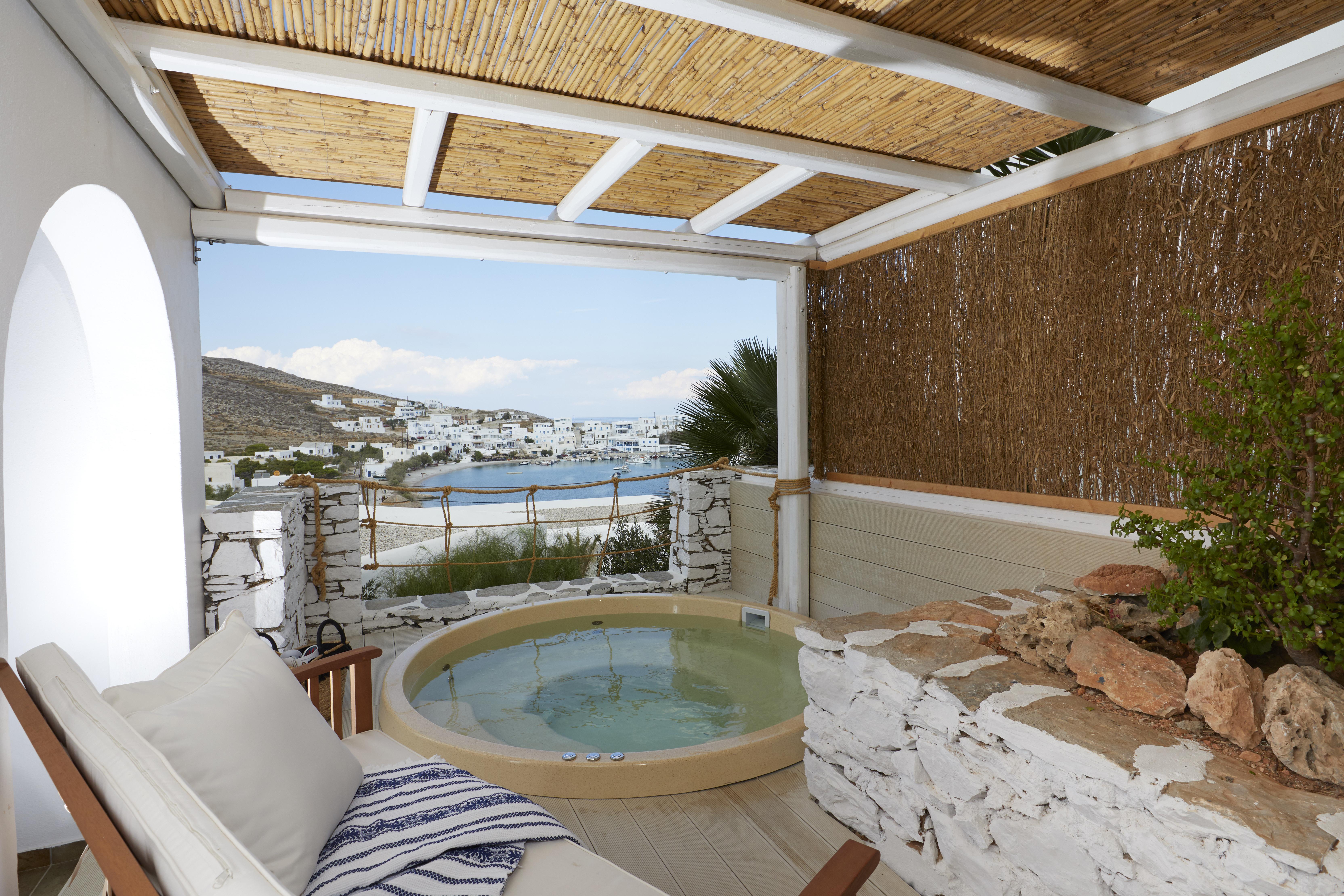 Vrahos Boutique Hotel Karavosztászisz Kültér fotó